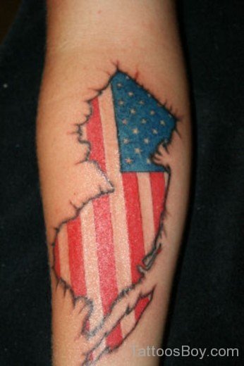 American Flag Tattoo