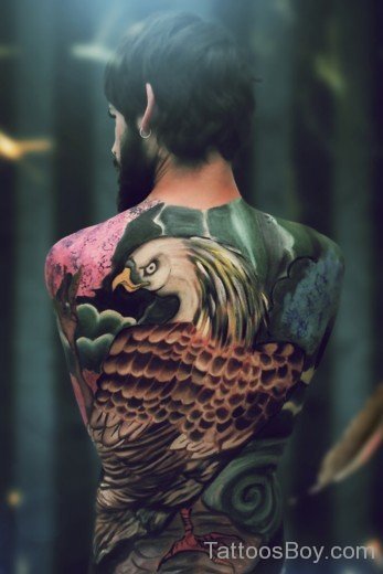 Attractive Eagle Tattoo Design