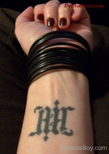 Attrcative Ambigram Tattoo