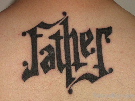 Awesome Ambigram Tattoo