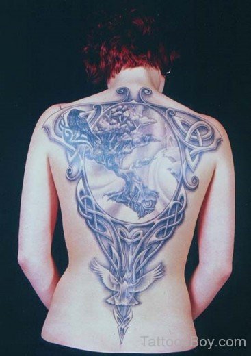 Wonderful Back Tattoo