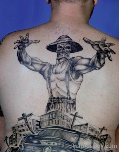 Awesome Back Tattoo