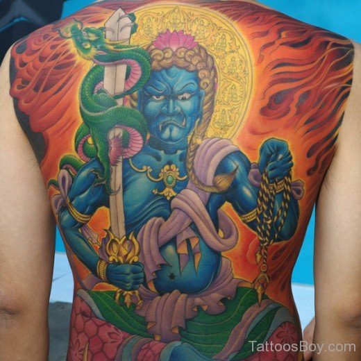 Awesome Back Tattoo