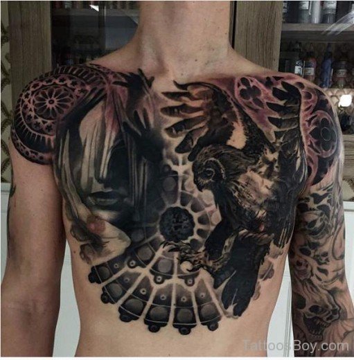 Awesome Chest Tattoo