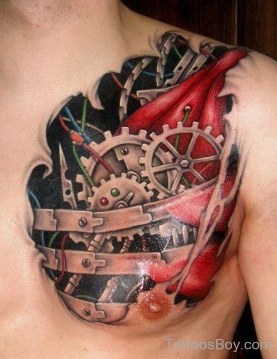 Awesome Chest Tattoo