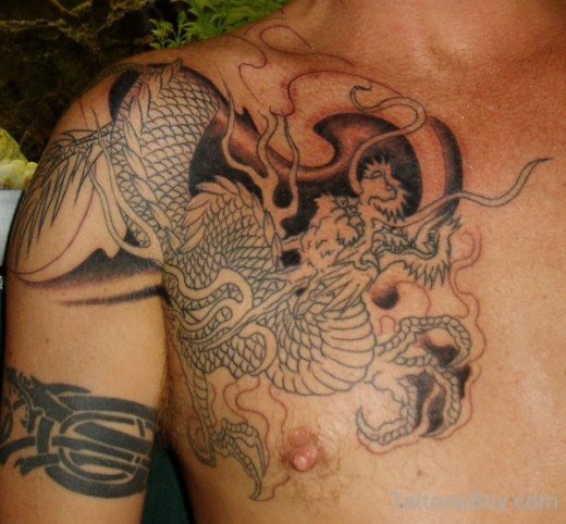 Awesome Chest Tattoo