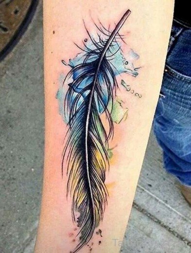 Feather Tattoo Design