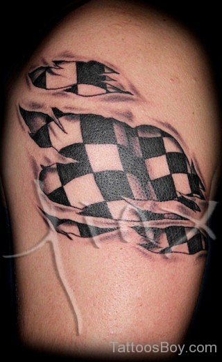 Awesome Flag Tattoo