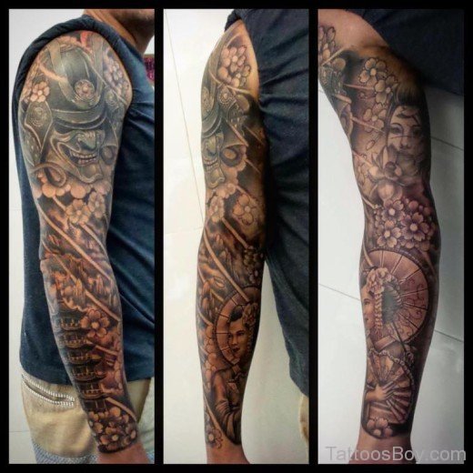 Awesome Full Sleeve Tattoo