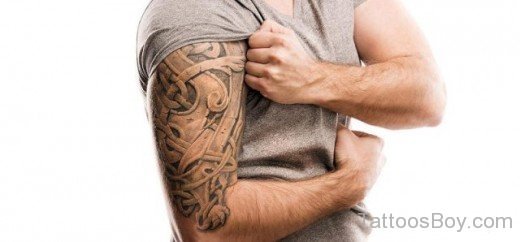 Awesome Half Sleeve Tattoo