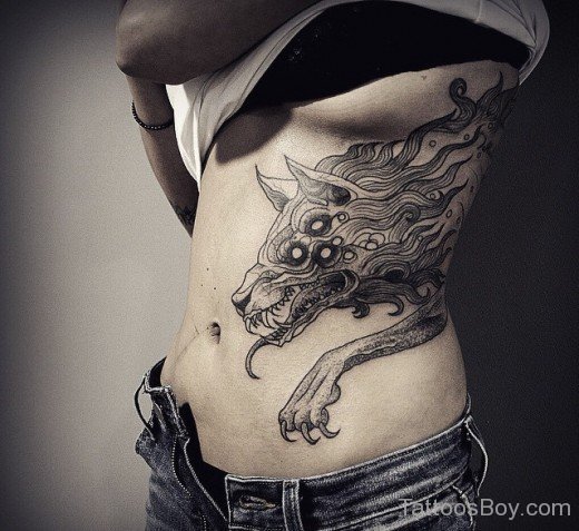 Awesome Rib Tattoo