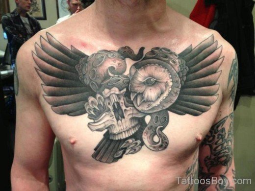 Awesone Chest Tattoo