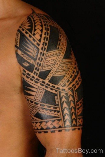 Aztec Tribal Tattoo