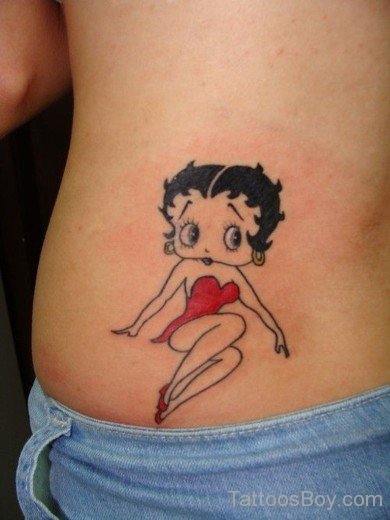 Beautiful Betty Boop Tattoo