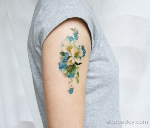Beautiful Floral Tattoo