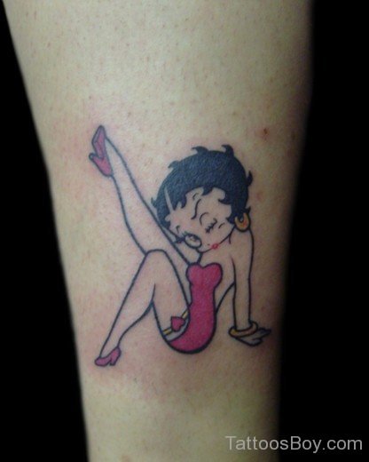 Betty Boop Tattoo Design 