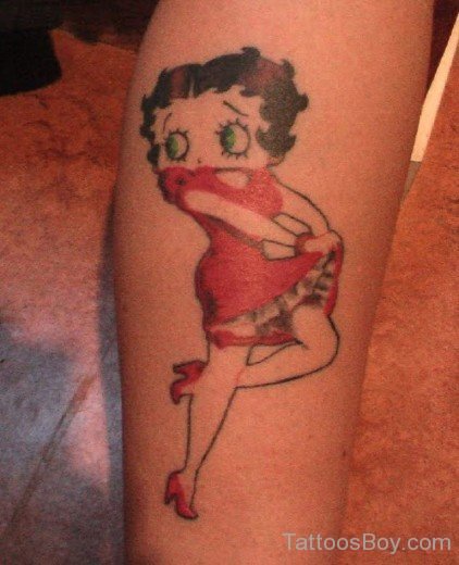 Betty Boop Tattoo