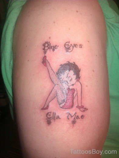 Betty Boop Tattoo