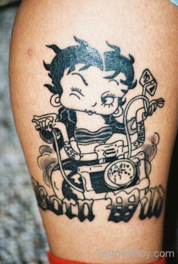 Black Betty Boop