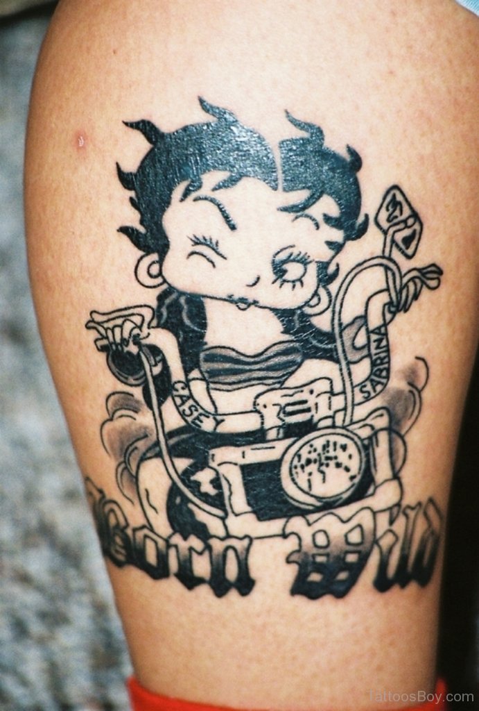 Permalink to Black Betty Boop Tattoo.