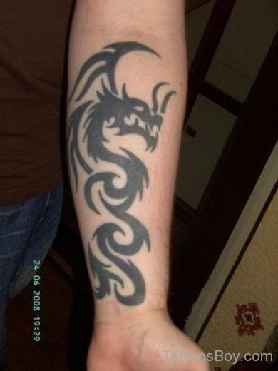 Black Dragon Tattoo