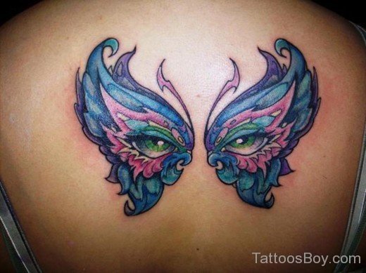 Butterfly Tattoo On Back