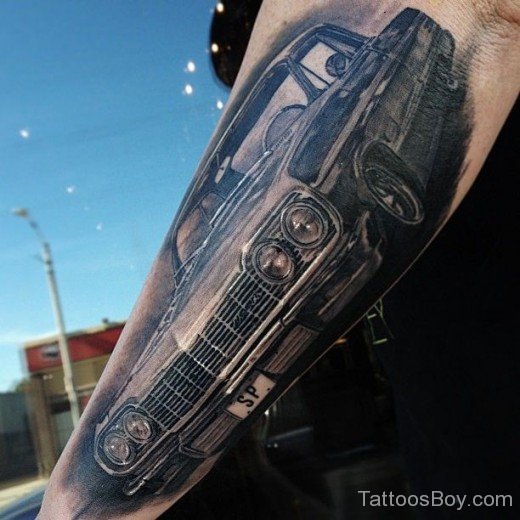 Car Tattoo Design