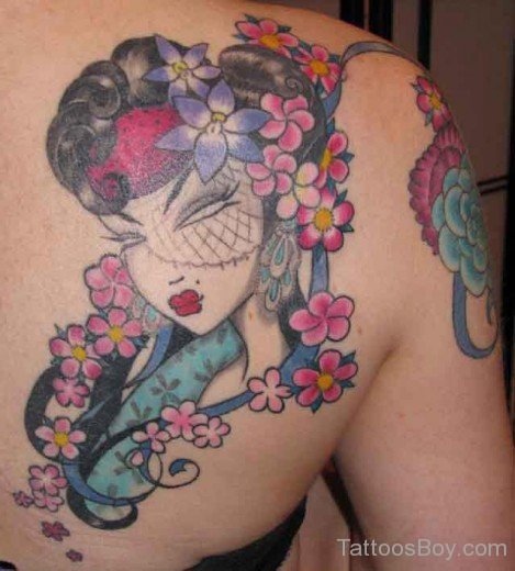  Geisha Girl Tattoo