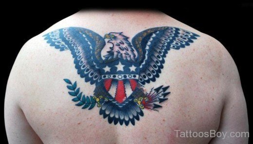 Colorful Eagle Tattoo