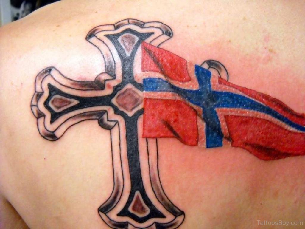 5. Cross Tattoos With Partner's Name - wide 3