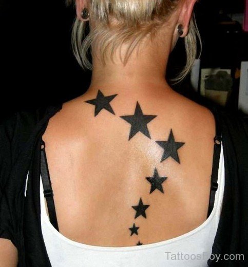 Dark Black Star Tattoo