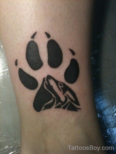 Dog Paw Tattoo