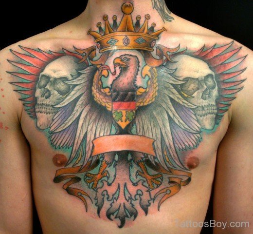 Eagle And Skull Tattoo Design