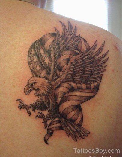 Eagle Tattoo On Back