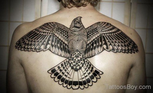 Eagle Tattoo On Back