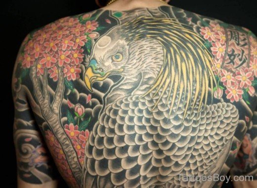 Eagle Tattoo On Back