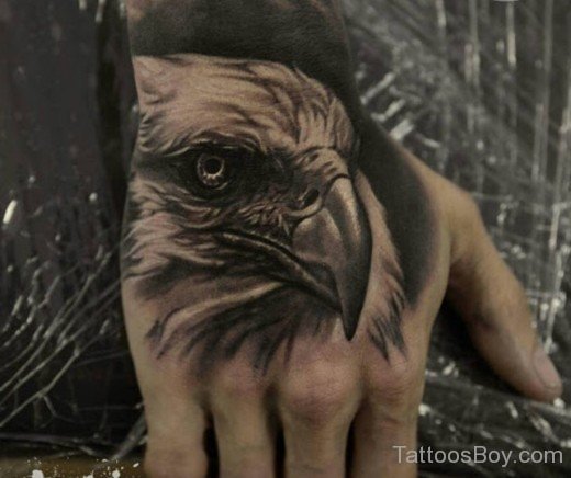 Eagle Tattoo On Hand