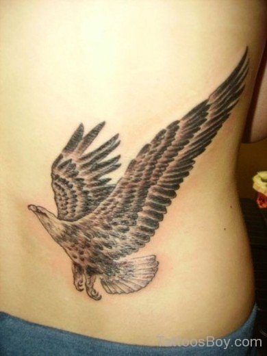 Eagle Tattoo On Lower Back