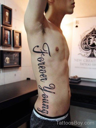 Elegant Wording Tattoo