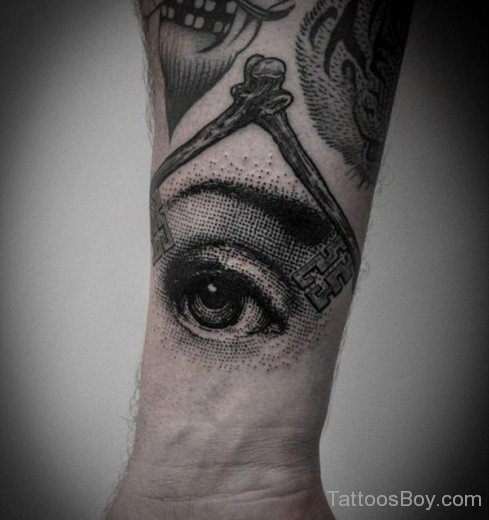 Eye Tattoo On Wrist