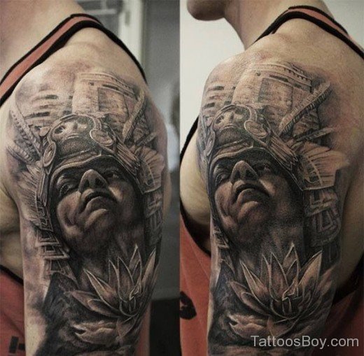 Fantastic Aztec Tattoo