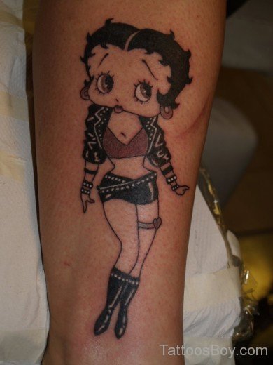 Fantastic Betty Boop Tattoo