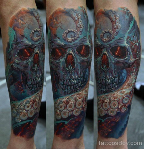  Skull Tattoo Design