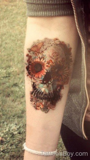 Fantastic Skull Tattoo