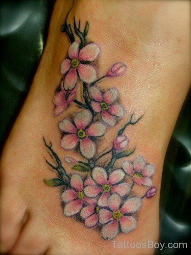 Floral Tattoo Design