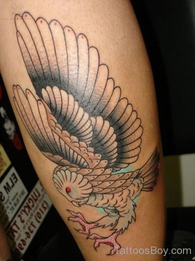 Flying Owl Tattoo