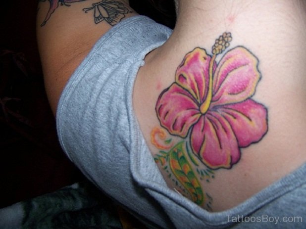 5. Hibiscus and Peony Tattoos - wide 4
