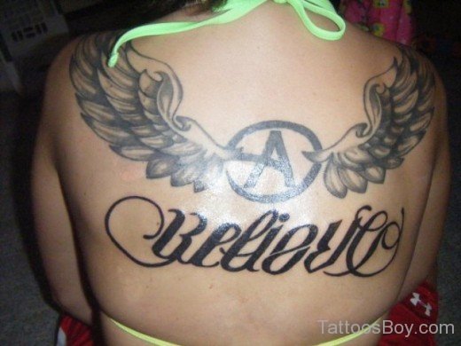 Nice Ambigram Tattoo Design