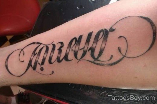 Perfect Ambigram Tattoo