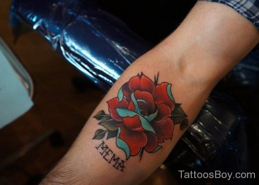 Rose Flower Tattoo